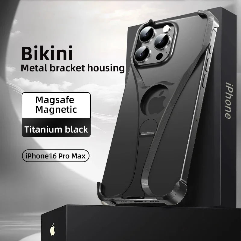 BowLift | Alloy Metal Frameless Phone Case