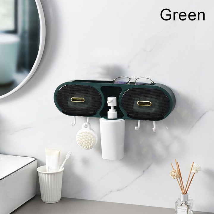BowLift | Wall-Mounted Waterproof Bathroom Storage Rack