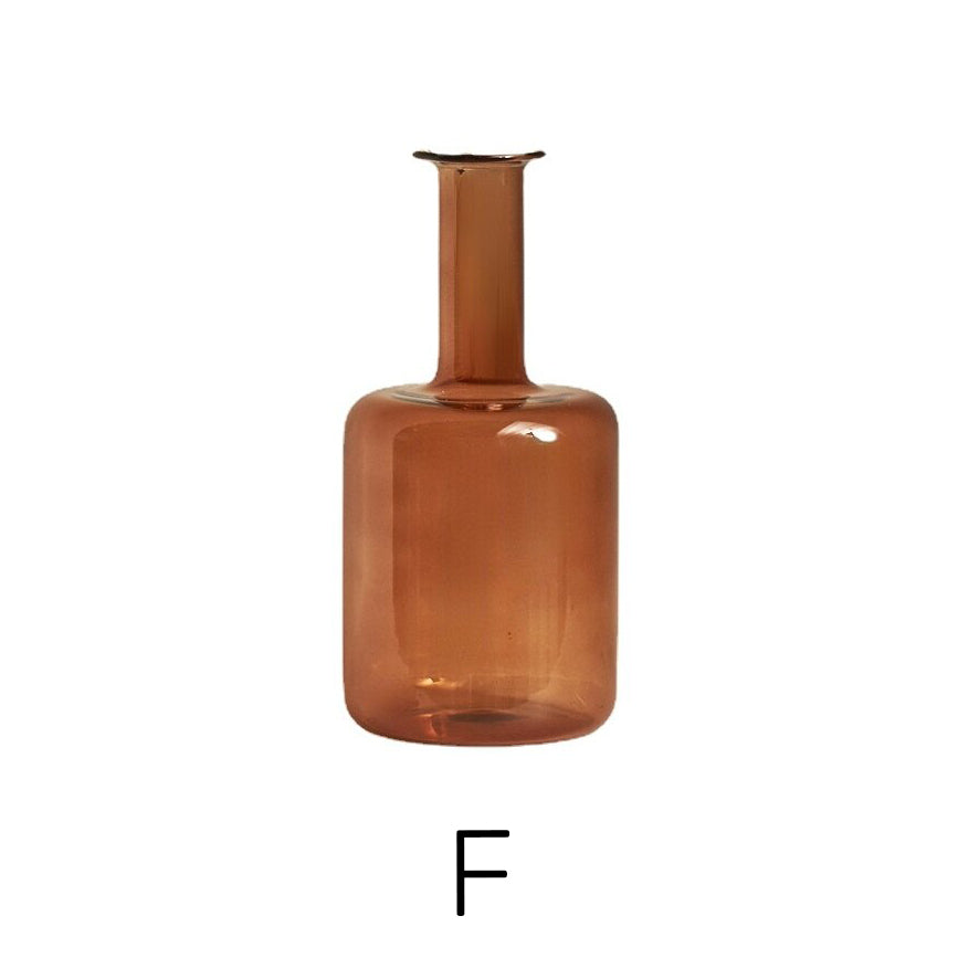 Amber Modern Glass Candle Holder | Bowlift