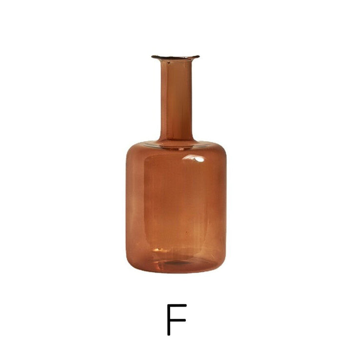 Amber Modern Glass Candle Holder | Bowlift