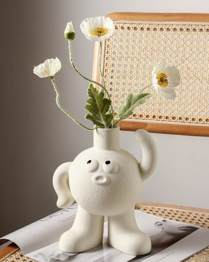 Character Ceramic Vase | Bowlift