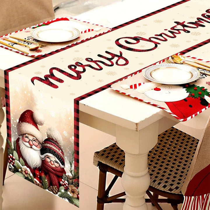 BowLift | Christmas Table Runner Festivia | 180×35 cm | Elegant & Festive | Table Decoration for Christmas & New Year 2025/2026