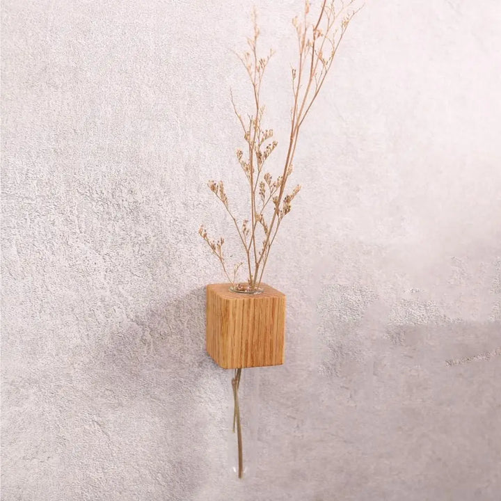 BowLift | Wooden Magnetic Flower Tube Vase