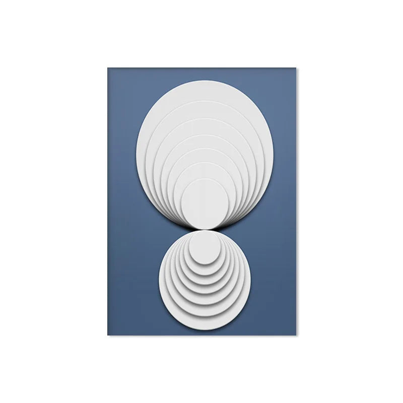 Modern Aesthetics Abstract Geometry Wall Art Fine Art Canvas Prints Posters Pictures For Modern Apartment Living Room Light Luxury Home Decor | Bowlift