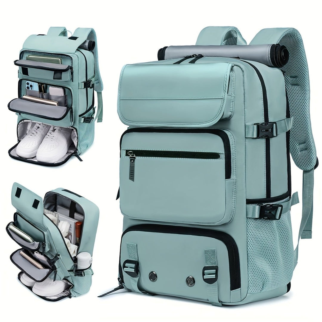 BowLift | TRAVELMAX Pack – Large Waterproof Travel Backpack with USB Charging Port