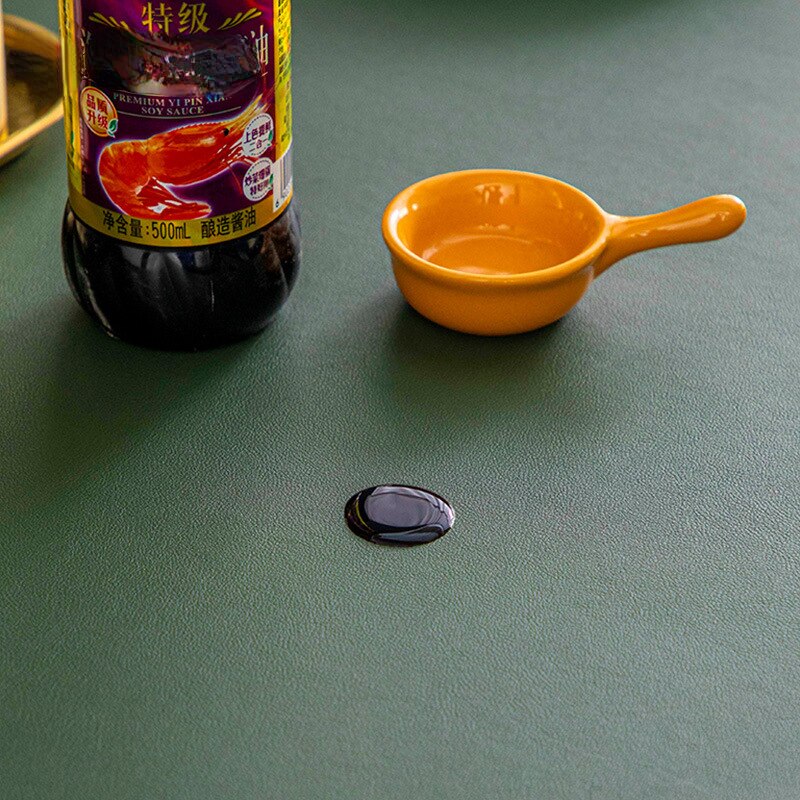 BowLift | Nordic Minimalist Leather Waterproof Table Protector Mat