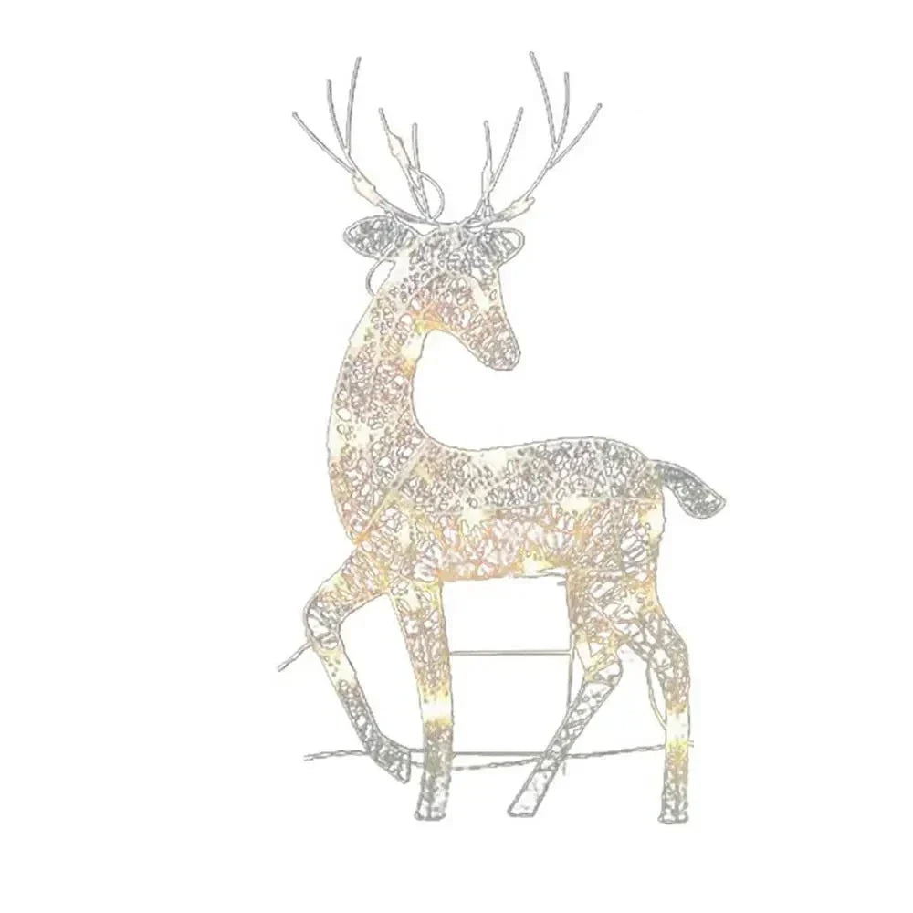 BowLift | Christmas Lights Outdoor Reindeer Decoration Set