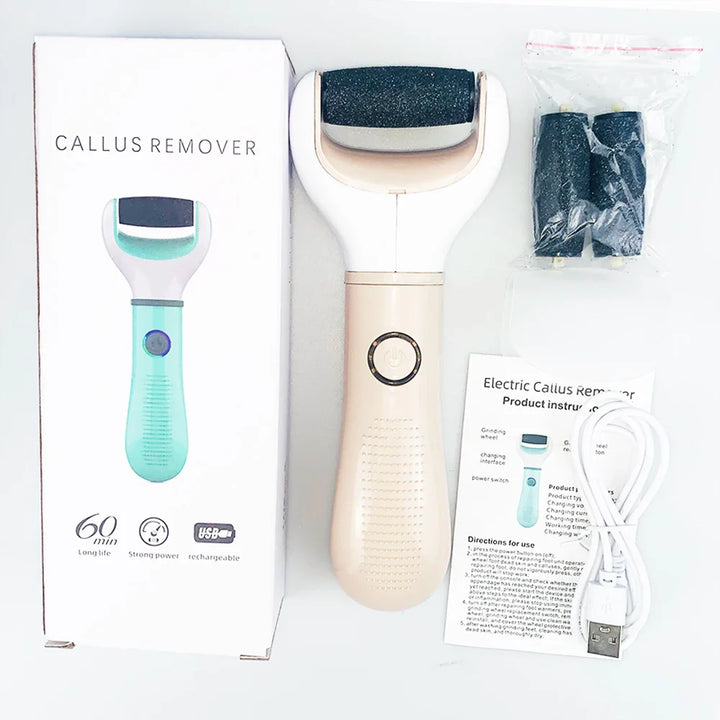 BowLift | Pedivance Electric Callus Remover with USB Charging | For gentle foot care & pedicure | Removes dry, cracked & calloused skin – 1200 mAh