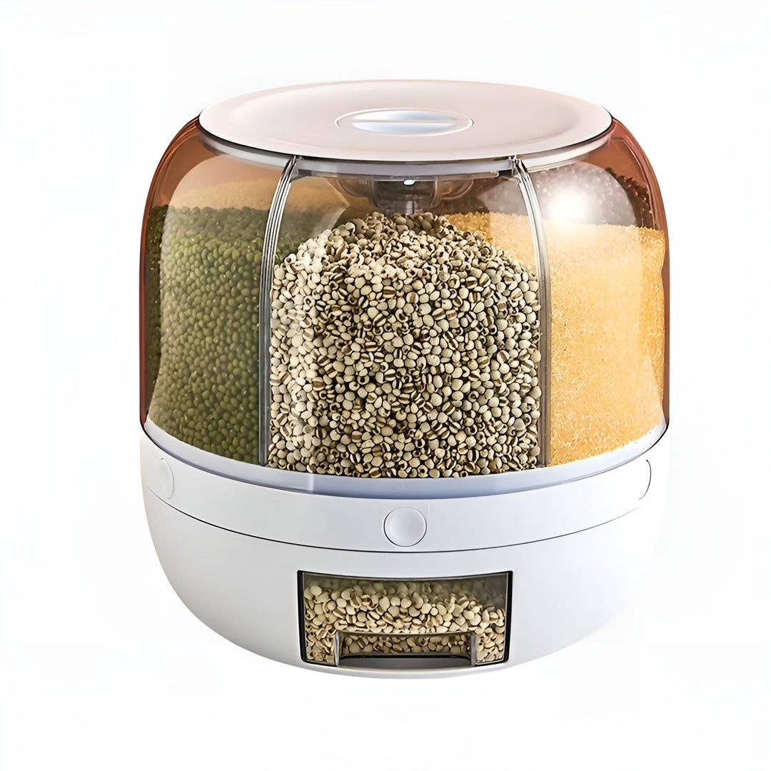 Grain Dispenser – Hygienic with Insect Protection | Practical for Kitchen & Storage | Bowlift