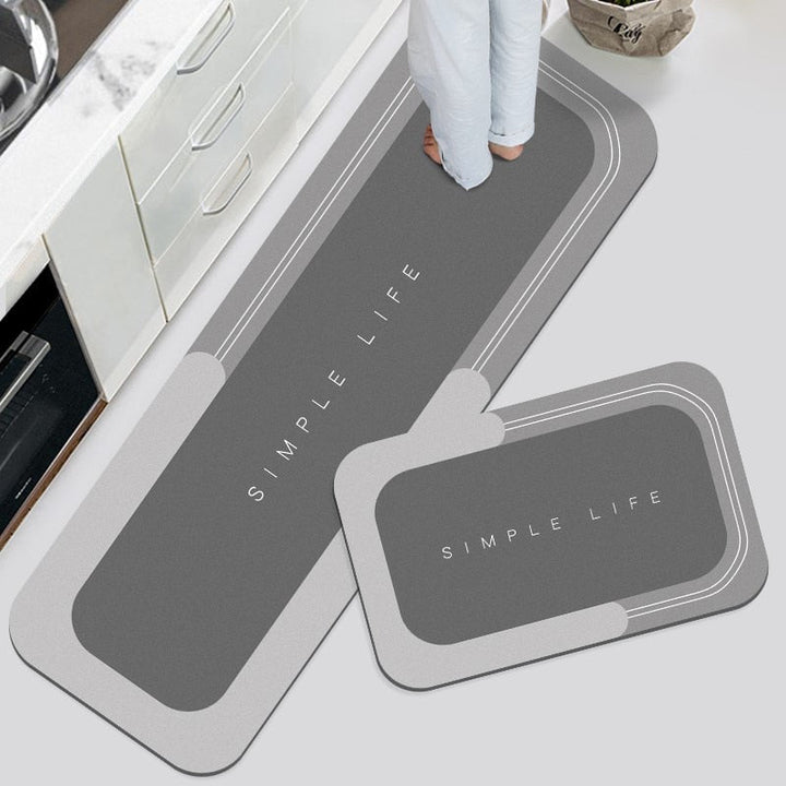 Modern Water Absorbent Anti-slip Area Rugs | Bowlift