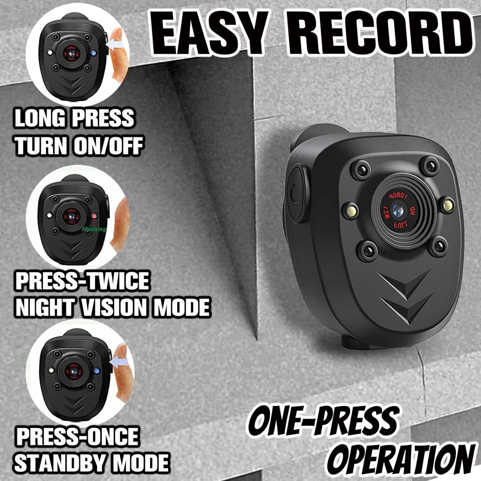 BowLift | Compact View HD Night Vision Mini Secuirty Camera