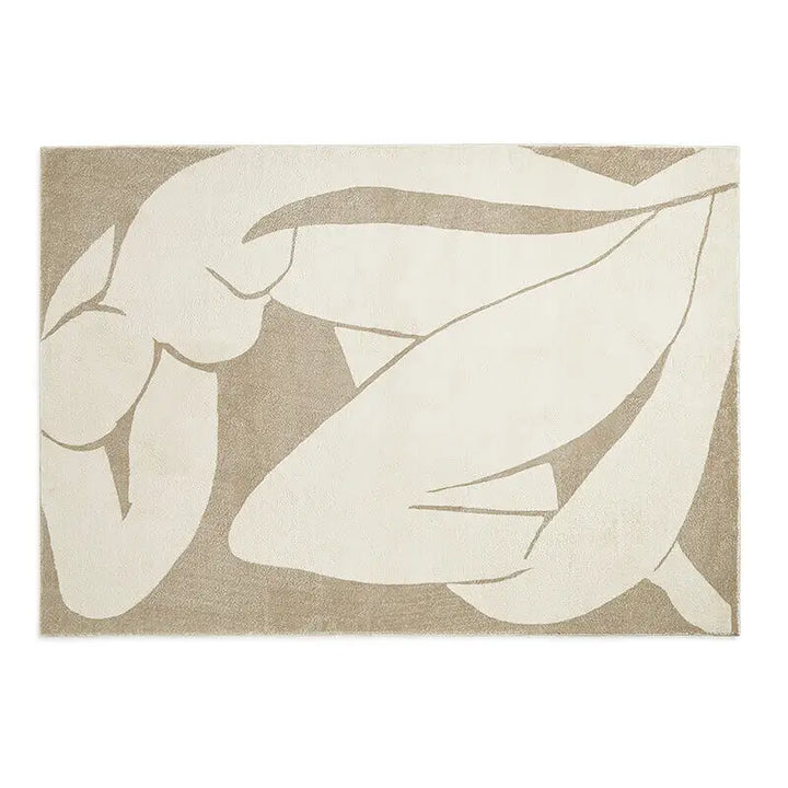 BowLift | Japanese Minimalist Plush Area Rug Non-Slip Soft Rug Bedroom Living Room Large Surface