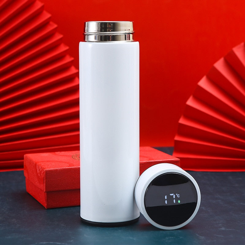 LED Temperature Display Smart Thermos Coffee Mug | Bowlift