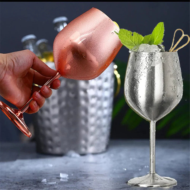 BowLift | Stainless Steel Wine Goblet
