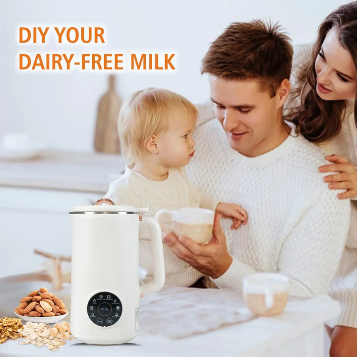 BowLift | NutriBlend 8-in-1 Plant-Based Milk Maker (1000ml) – Almond, Oat, Soy & More