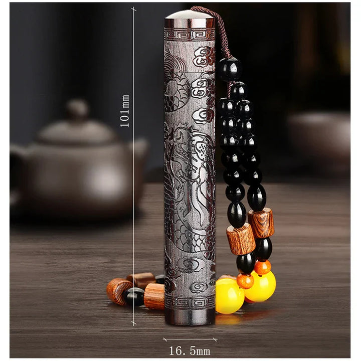 BowLift | Ultra Thin Rechargeable Vintage Windproof Wooden Lighter