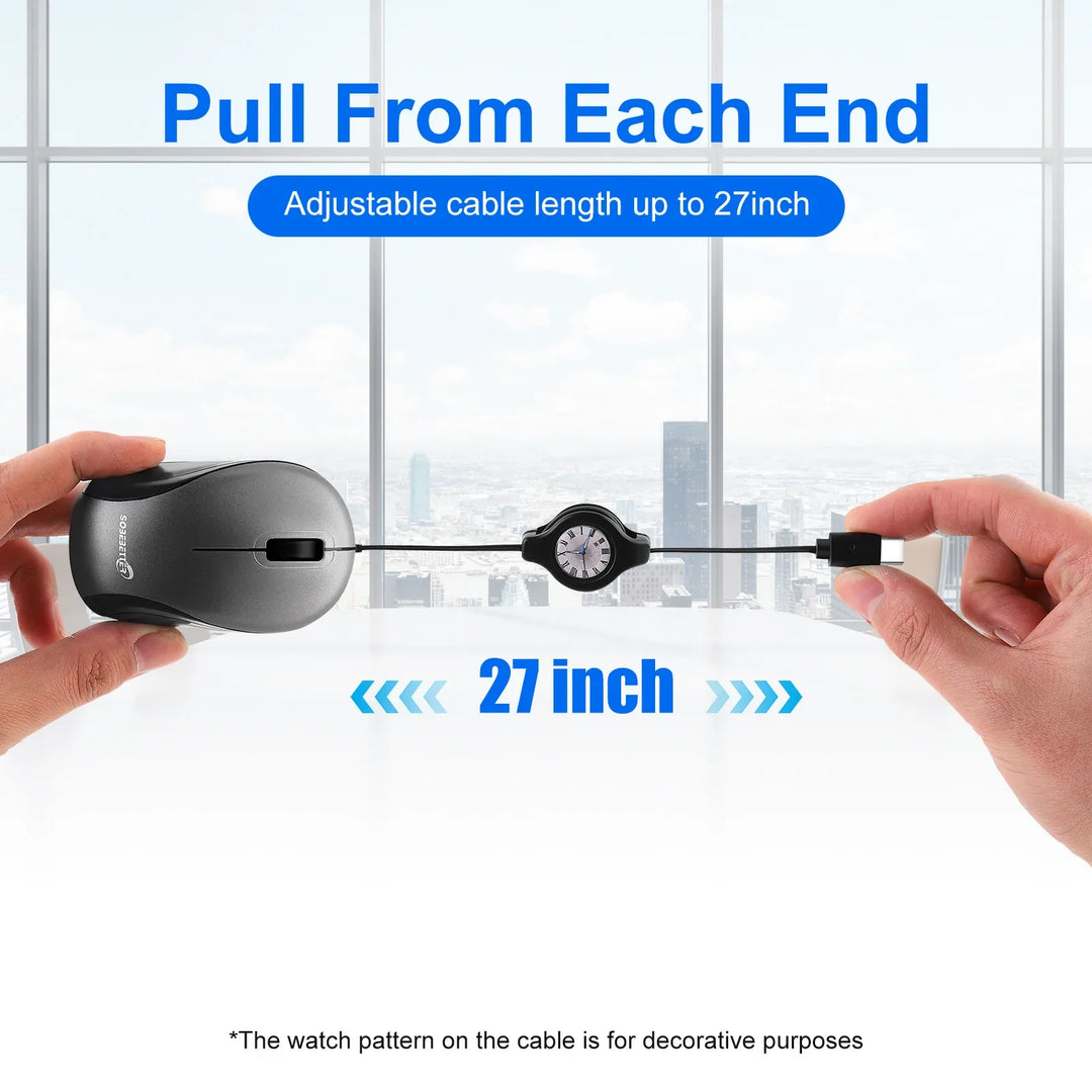 BowLift | Portable USB Type C Retractable Mouse
