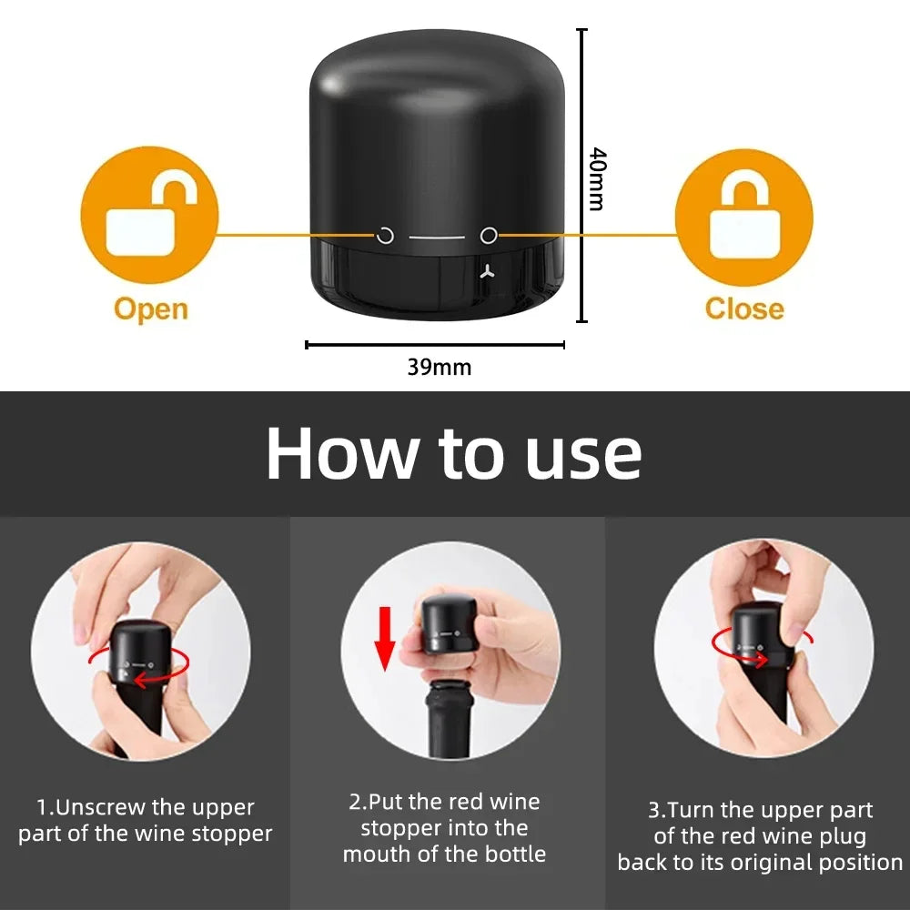 BowLift | 2-in-1 Air Pump Wine Bottle Cork Opener