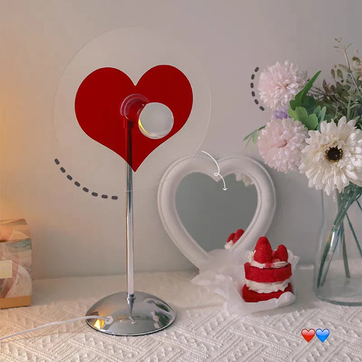 Romantic LED projection lamp – mood light for a romantic atmosphere | Bowlift