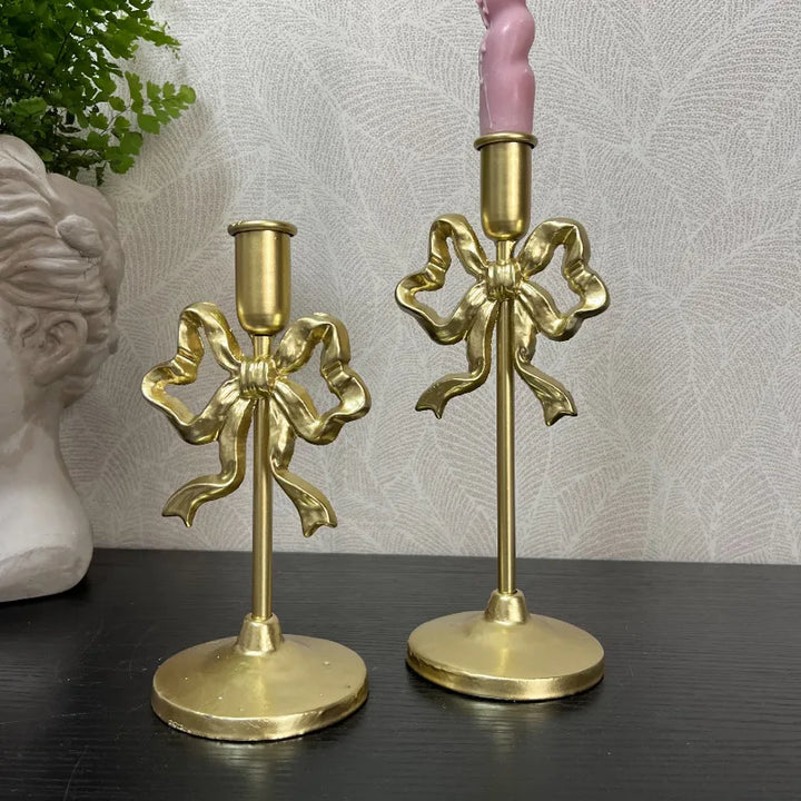 French Wrought Iron Candle Holder | Bowlift