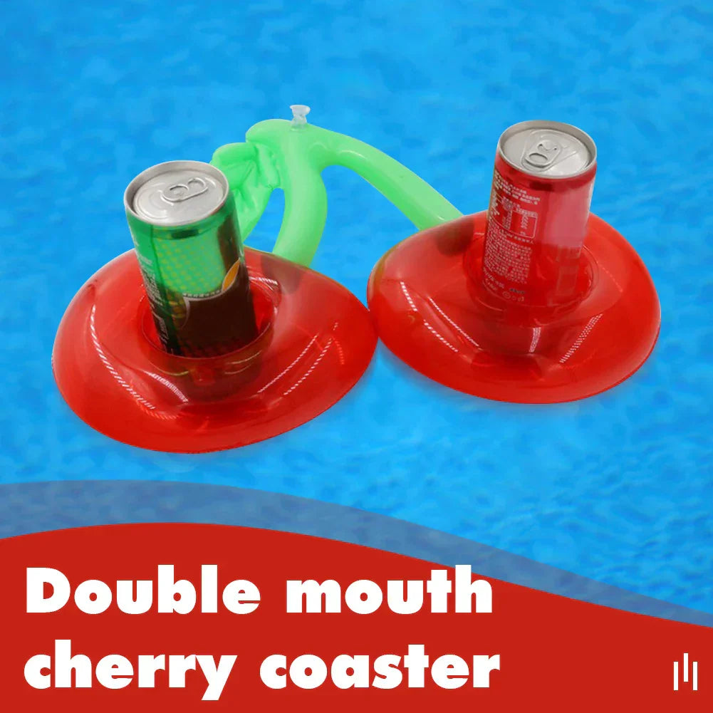BowLift | Floata CherryCup | Inflatable Drink Holder | Pool Party Must-Have | Fruity Design