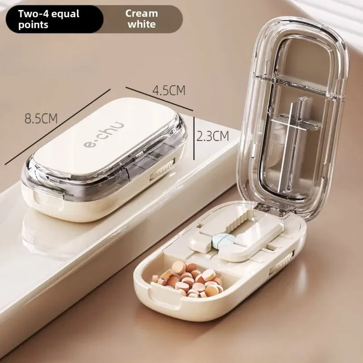 Pocket Size Dustproof Pill Cutter Organizer | Bowlift