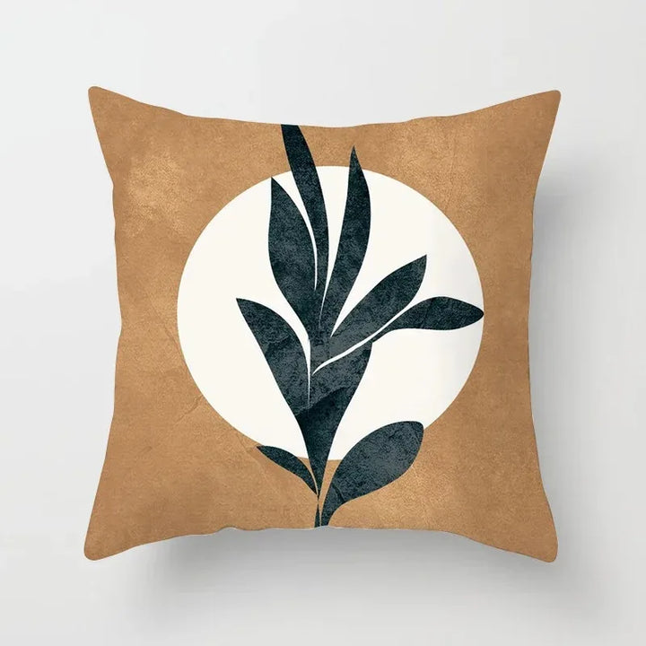 BowLift | VelvetHaven Cushion Cover - Stylish Botanical Cushion Cover for Fresh Interior Makeover