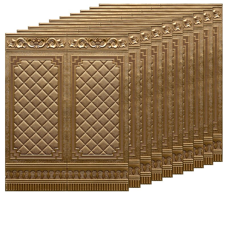 3D Self-Adhesive Antique Accent Wall Sticker | Bowlift