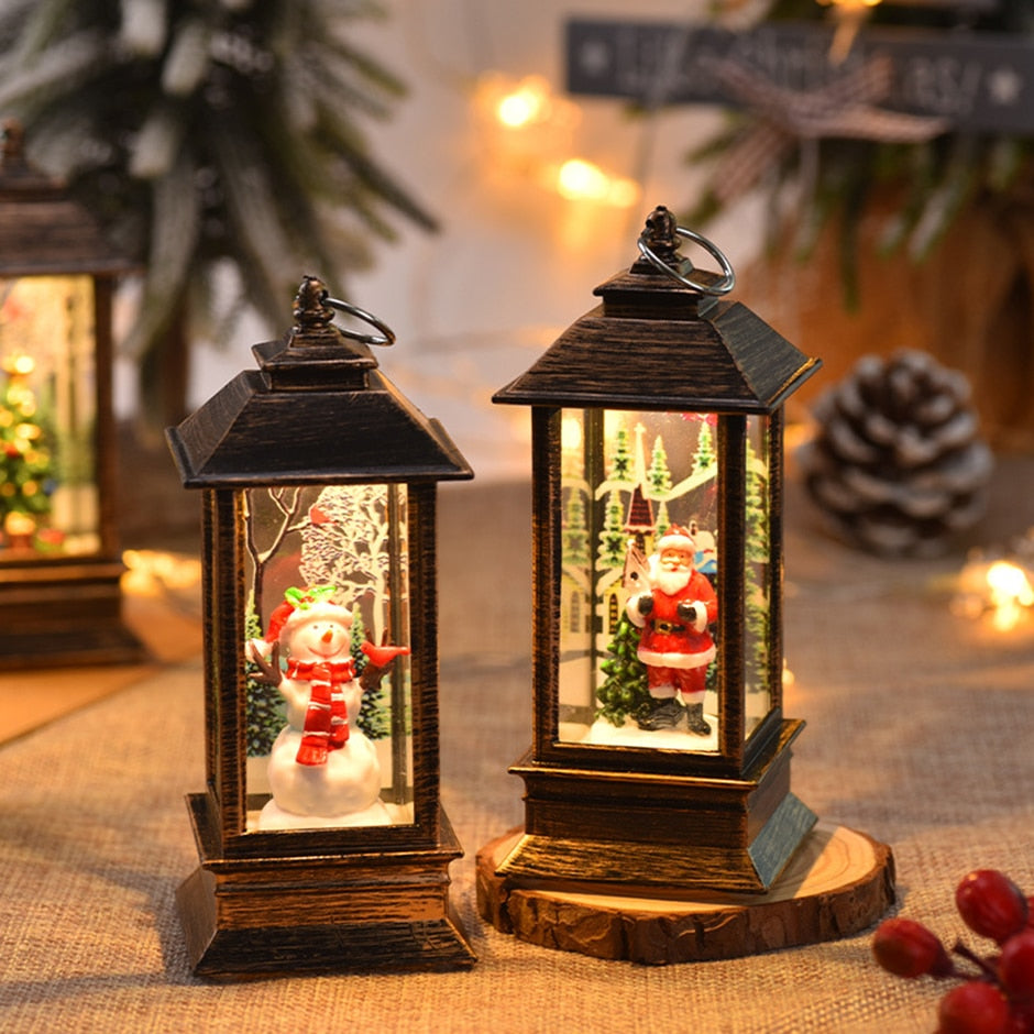 Retro Mini Christmas Lantern | Bowlift
