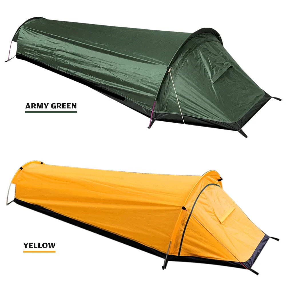BowLift | Trekvento SoloShield Ultralight Single Tent | Waterproof & Windproof | With Aluminum Poles & Storage Bag | For Trekking, Hiking & Camping