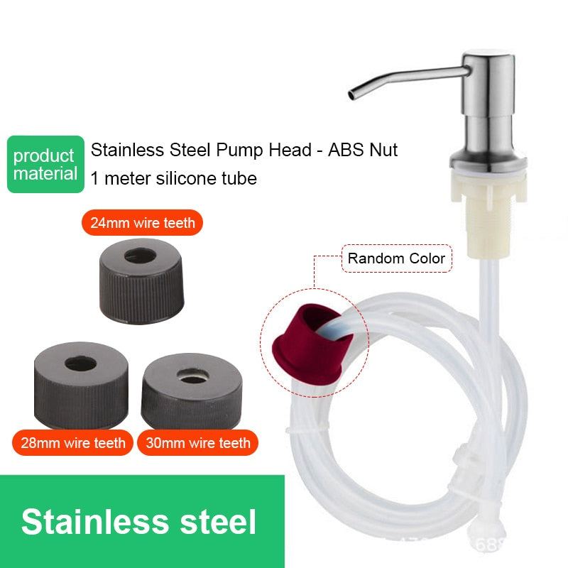 Kitchen Sink Built-in Liquid Soap Dispenser Kit | Bowlift