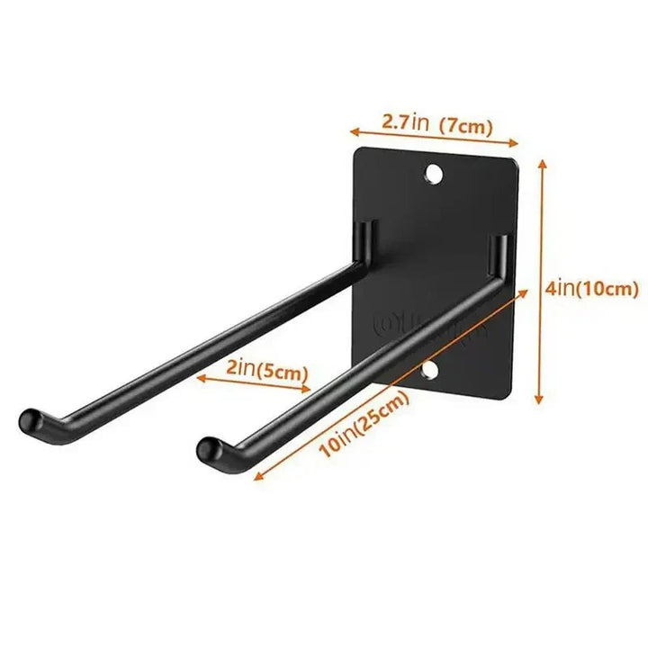 BowLift | Fixorado Wall Mount for Garden Tools | Robust Tool Holder Made of Steel | Space-Saving Organizer for Garage, Cellar & Workshop