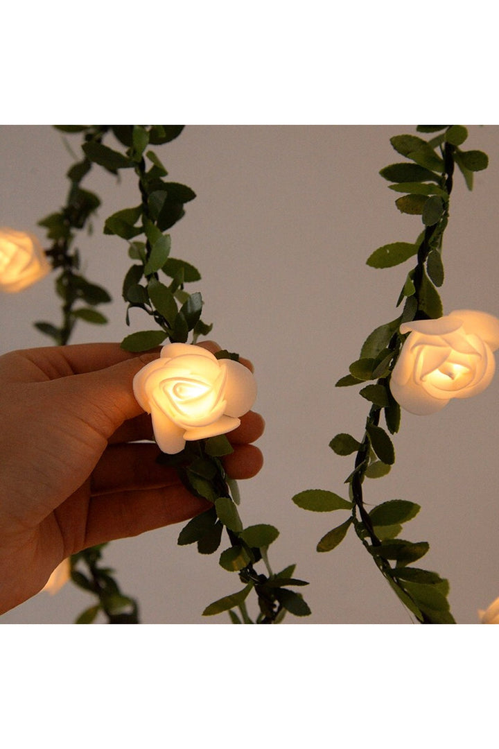 Rose Petal LED String Lights | Bowlift