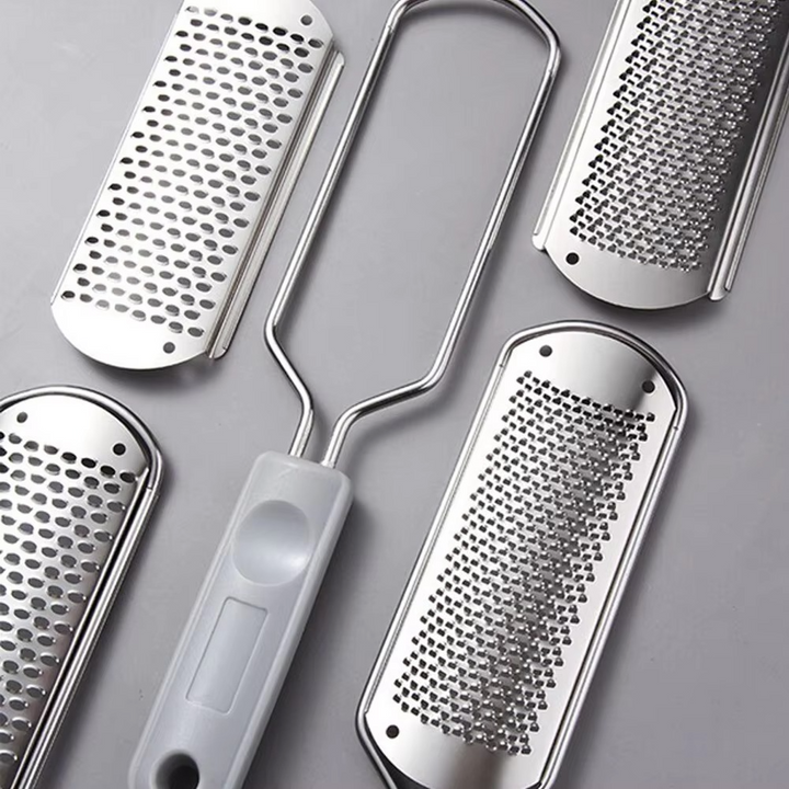 BowLift | Professional Stainless Steel Foot File Callus Remover for Smooth Feet