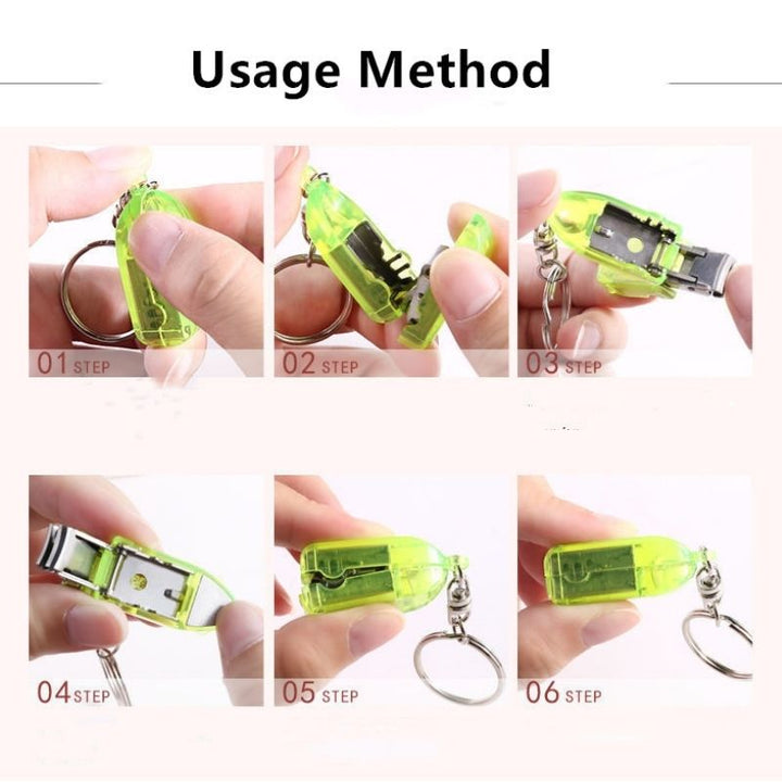 Stainless Steel Nail Clipper Keychain | Bowlift