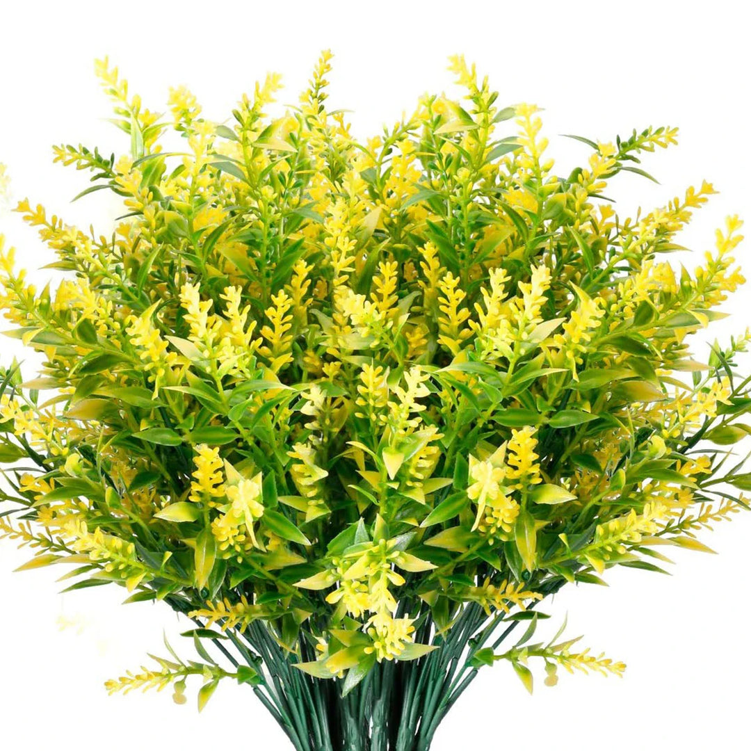 BowLift | Florabell 12 Piece Set Artificial Lavender | Artificial Plants for Weddings, Vases, Garlands & Decoration | For Indoor & Outdoor