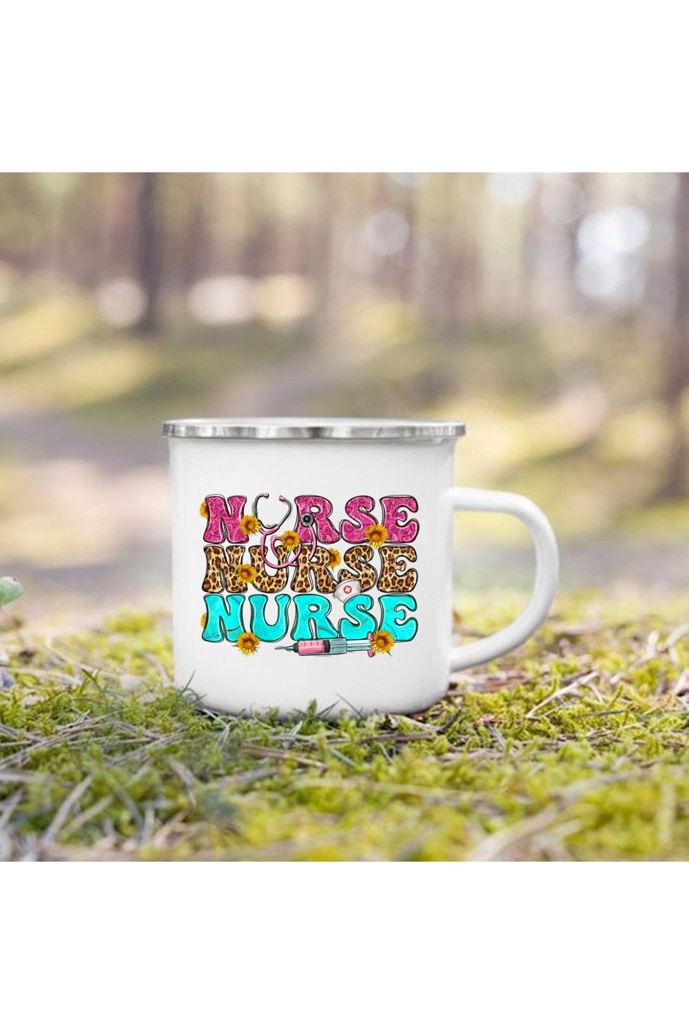 Life Themes Enamel Cup | Bowlift