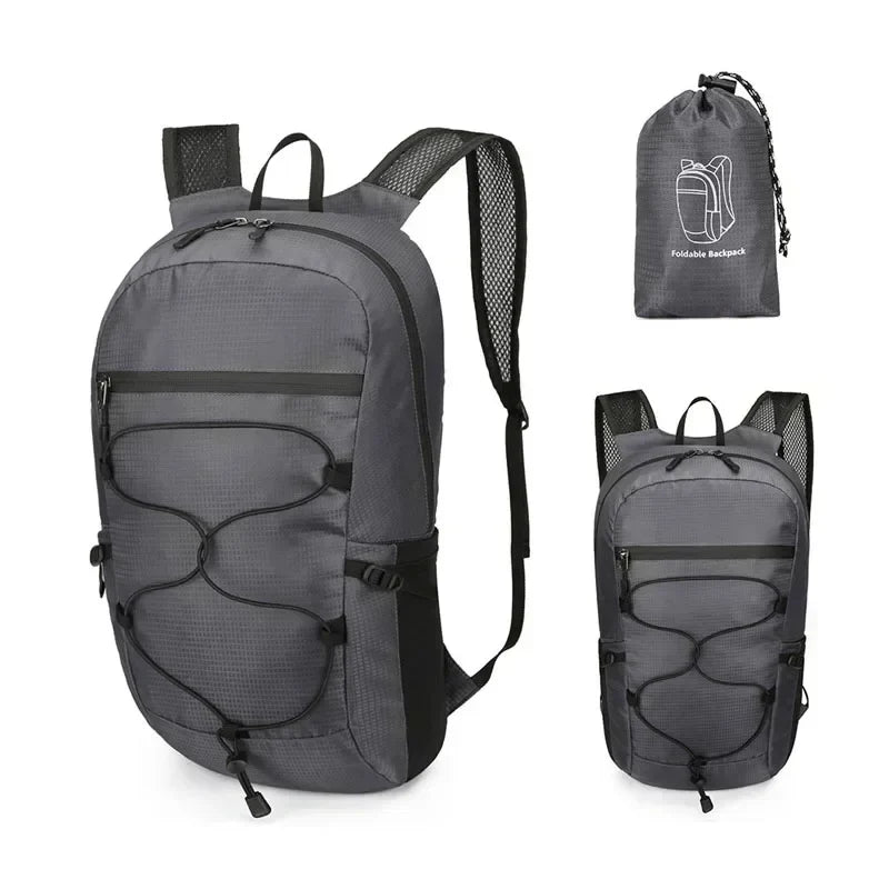 BowLift | Outdoor Backpack PackLite 20 L | Ultralight & Waterproof | Foldable for Travel & Hiking