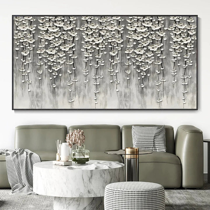Modern Abstract Flower Tree Wall Art Fine Art Canvas Prints Large Sizes Pictures For Living Room Bedroom Home Office Art Decor | Bowlift