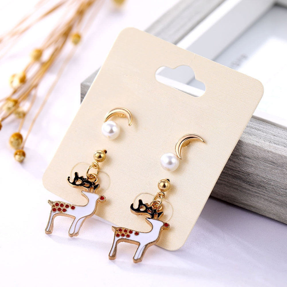 BowLift | Charming Christmas Time Design Earrings