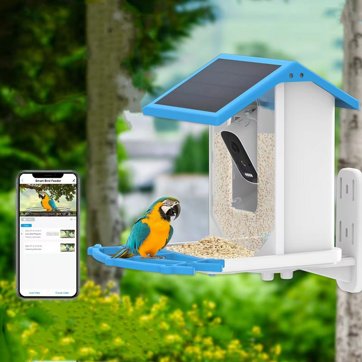BowLift | Solar-Powered Smart Bird Feeder with HD AI Camera