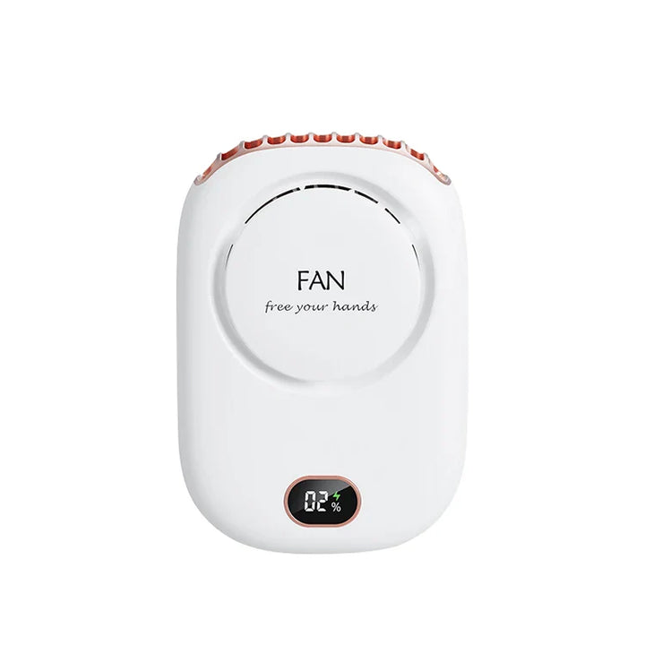 BowLift | VENTIWISE Mini Fan | 3-Speed Turbo | LED Display & Battery 2000 mAh | Compact & Rechargeable