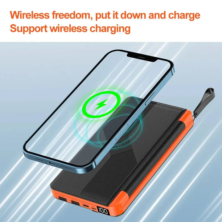 BowLift | Solar Powerbank VoltMate Flip 15W | 10,000/20,000mAh | Wireless Qi Charging | Solar Panel Foldable | Waterproof & Shockproof