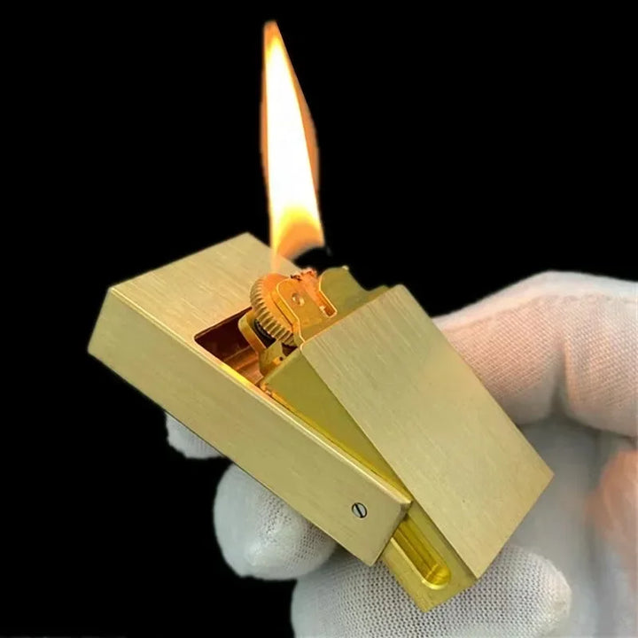 Timeless Brass Matchbox Handmade Kerosene Lighter | Bowlift