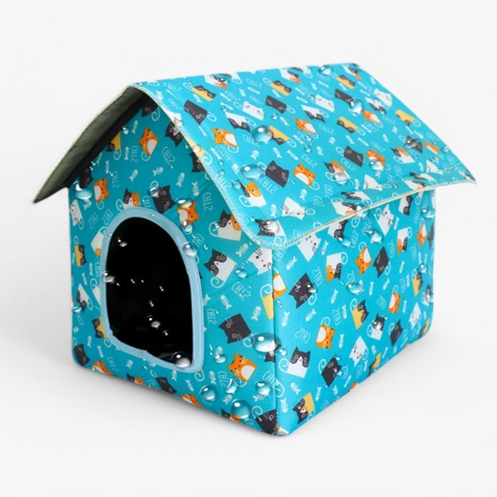 BowLift | Weather-resistant Animal House "CozyNest" for Cats and Small Dogs