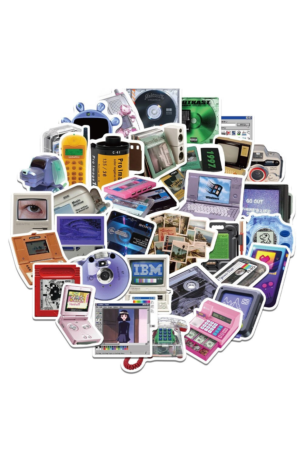 Game Console Sticker Set | Bowlift