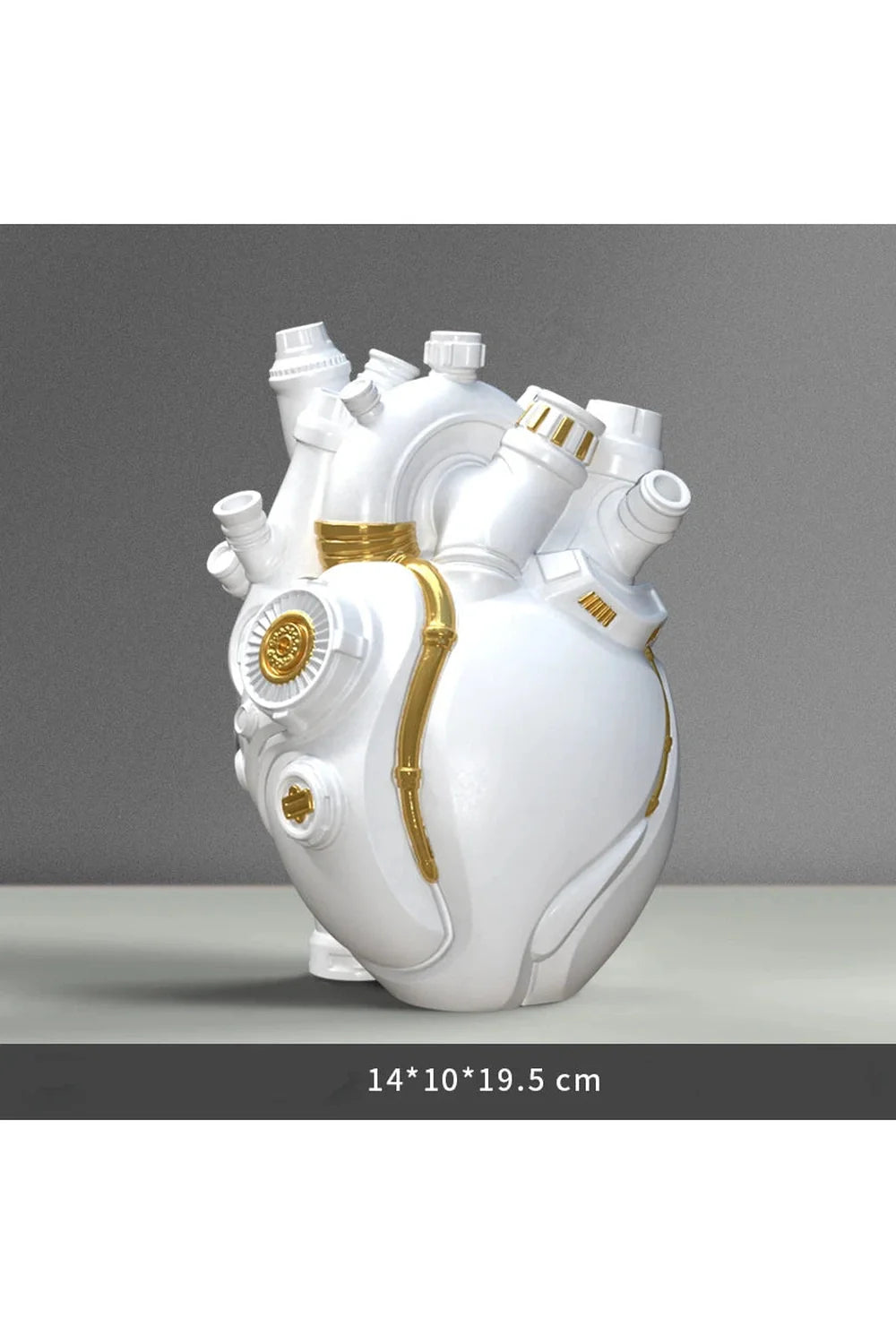 Resin Heart Vase | Bowlift