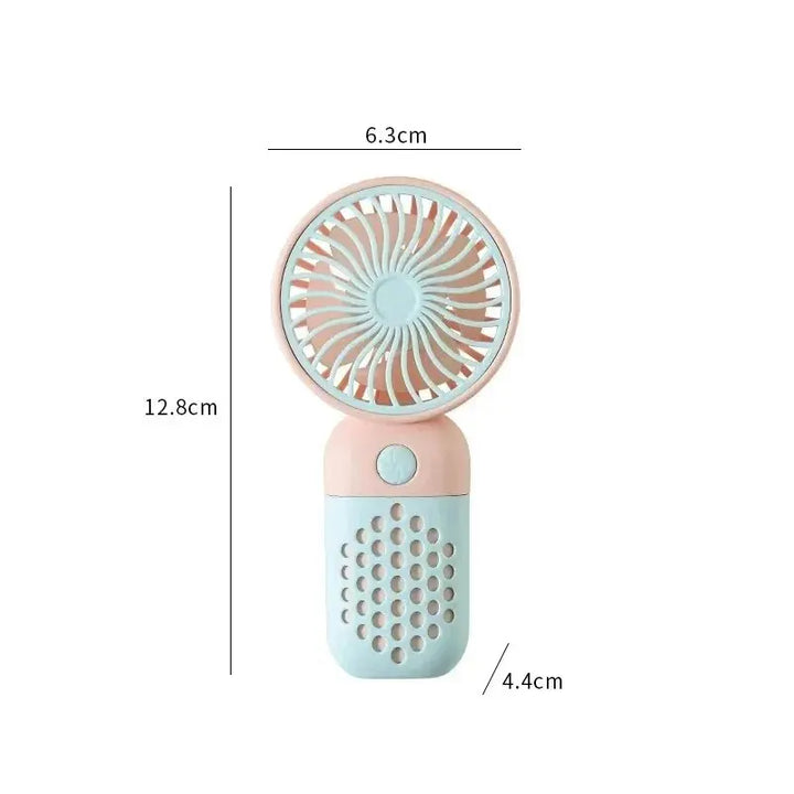 2024 New Cartoon Handheld Charging Fan - Cute and Portable Mini USB Pocket Fan for Students | Bowlift