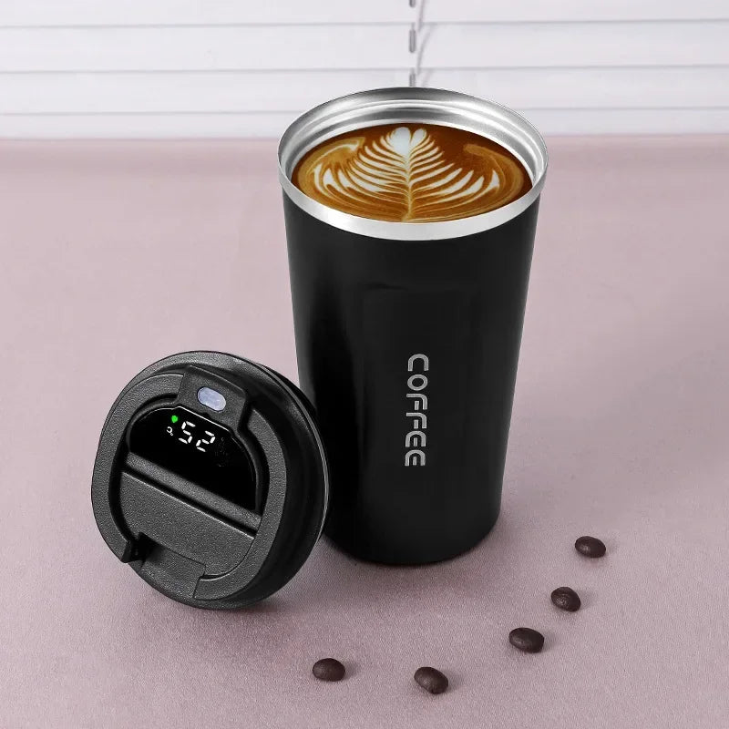 BowLift | Stainless Steel Thermo Mug with Intelligent Temperature Display – TempMate