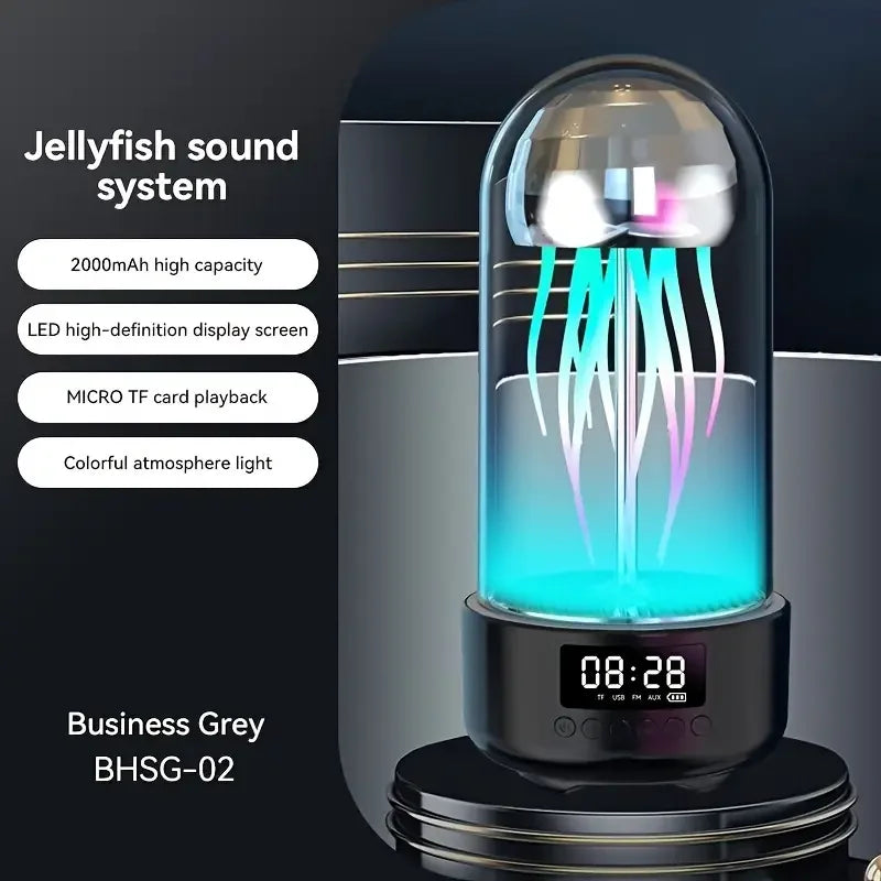 BowLift | Jellyfish Portable Powerful Colorful Speaker Night Lamp